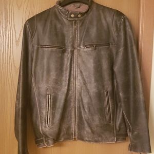 Men's leather jacket